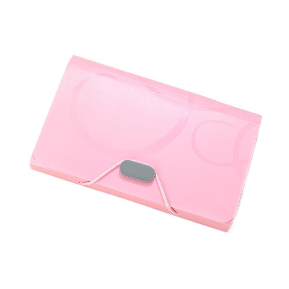 Износостойкая радужная сумка для органов, полосатая упаковка для счетов, сумка для хранения файлов формата А6 в карамельных тонах, семья