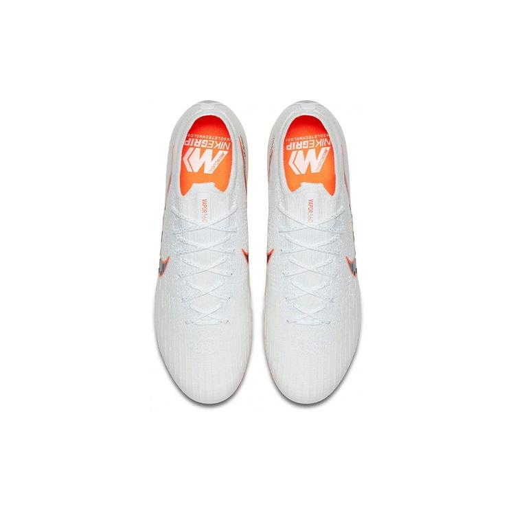 Nike Mercurial Vapor 12 Elite Fg 'White Grey Orange' Men's AH7380-107