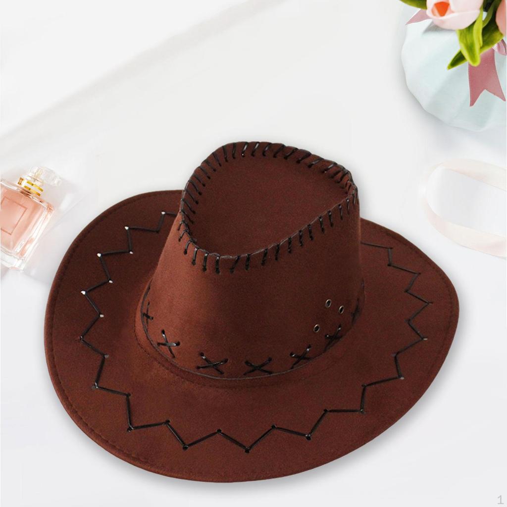 Ковбойская шляпа для мальчиков с широкими полями для фестиваля, рыбалки