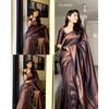 This Beautiful Saree Is Elegantly Decorated with Gorgeous Solid Jacquard Weave That Gives a Perfect Look To the Outfit.