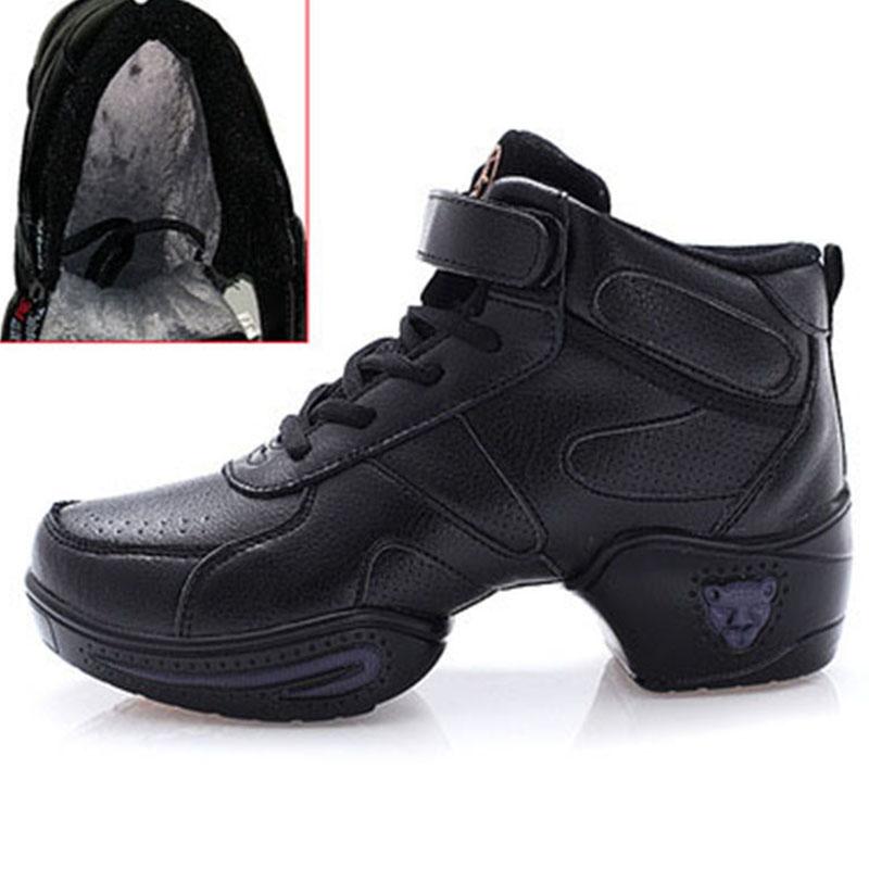 Новые стильные женские танцевальные туфли женские современные мягкие подошвы джазовые кроссовки кожаные дышащие легкие женские танцевальные фитнес спортивные