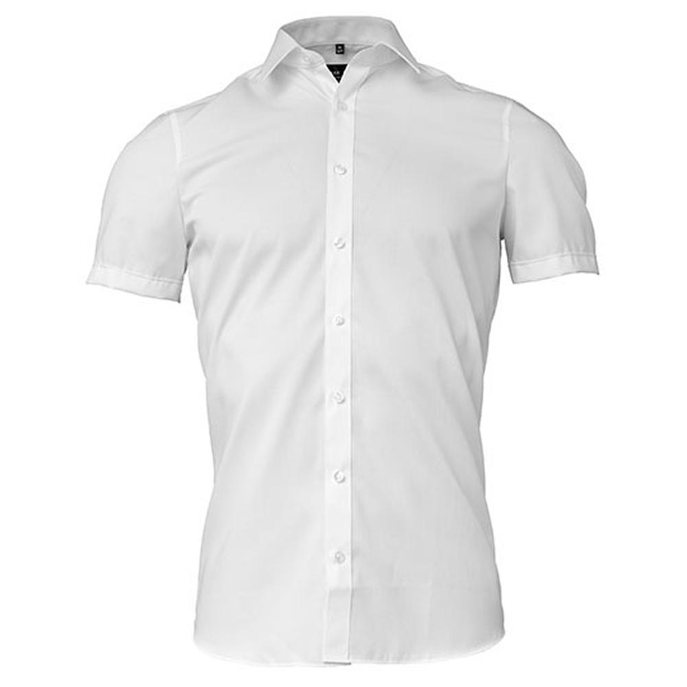 Marvelis Mens Fitted Short-Sleeved Shirt