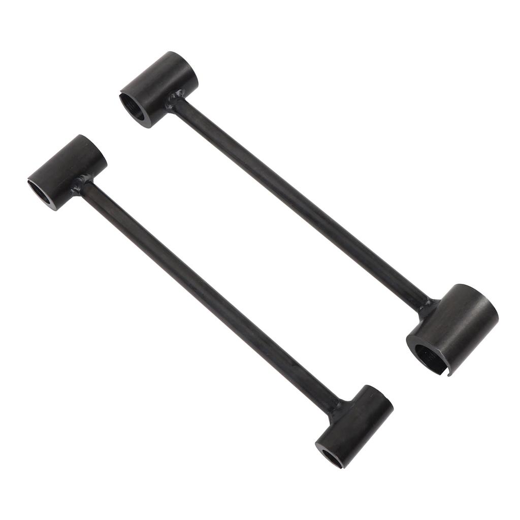 2 комплекта инструментов для регулировки дверных петель, стальная конструкция, двухголовочный гаечный ключ для ремонта зазоров петель