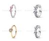 Fashionable S925 White Copper Simple Heart Skull Ring Perfect For Diy Jewelry Lovers