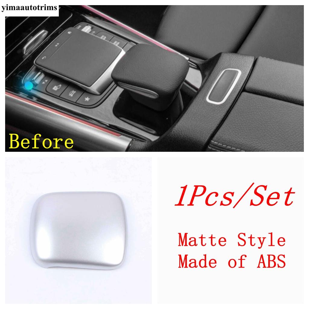 ABS Car Gear Shift Knob Head Handle Cover Trim Accessories Interior For Mercedes-Benz B GLB GLA Class W247 X247 H247 - 2024