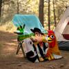 1pc La Granja de Zenon Theme Blanket - Digital Print, Polyester, Cozy for All Seasons, Perfect for Outdoor, Camping, and Travel