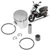 40mm Piston Pin  Kit Steel Alloy Stable Performance for 2 Stroke 49cc 50cc Moped Scooter Dirt 