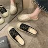 Fisherman Shoes Women's Bag Head Half Slippers Women's Outer Wear 2025 New Summer Mesh Breathable One Pedal Thick-soled Cool Slippers