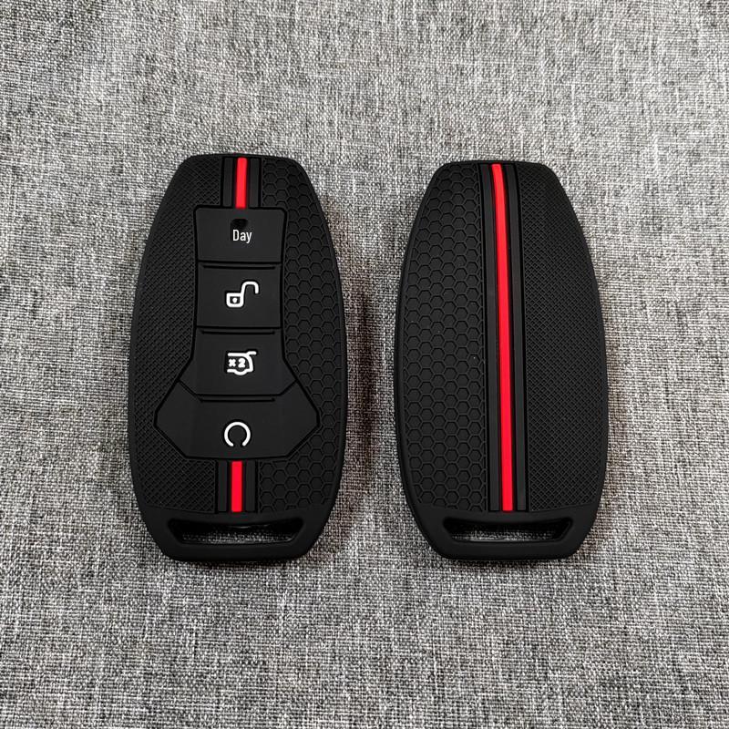 Силиконовый чехол для ключа BYD: Совместимо с Dolphin, Qin, Han, Song, Yuan Plus DMI, Suri, Han EV, Destroyer 05