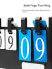 Multi-Functional 6-Digit Vertical Scoreboard for Table Tennis & Badminton Waterproof Competition Equipment