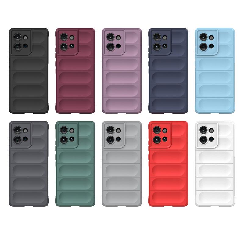 Shockproof Phone Case For Motorola Edge 50 Case Anti-Slip Silicone Full Edge Back Cover For Moto Edge 50 Case For Moto Edge 50