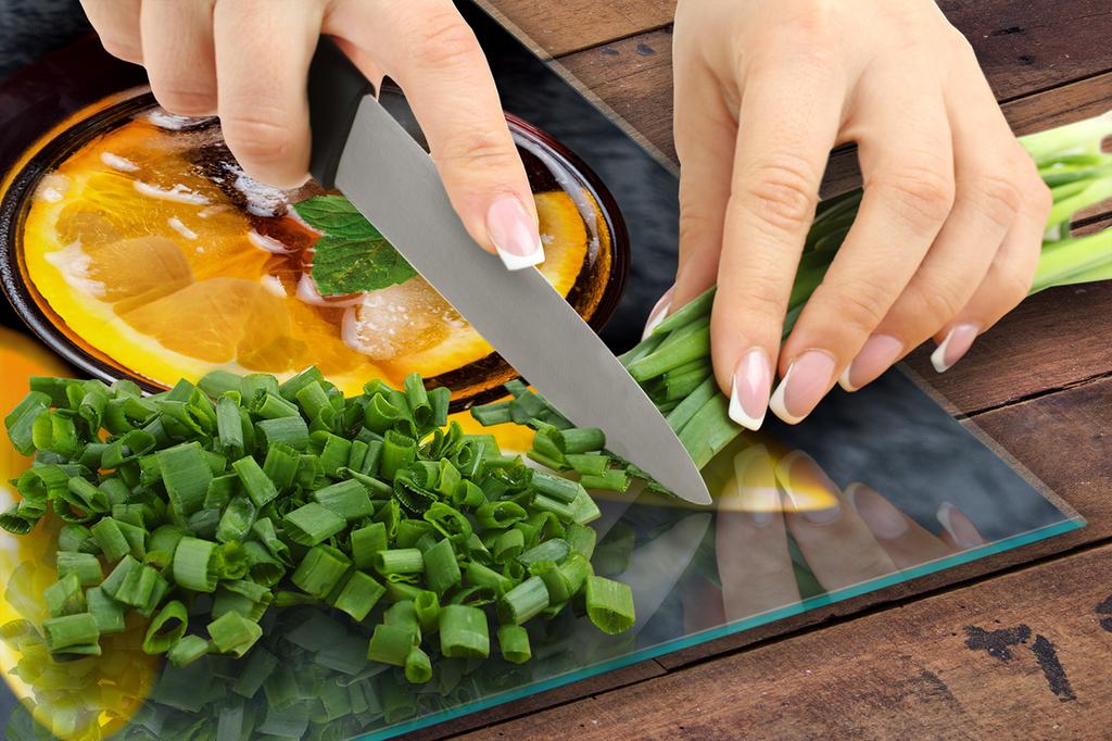 GLASS CUTTING BOARD 45x52 Fruit