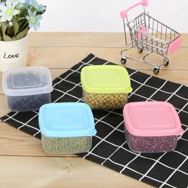 1 шт. 250 мл пластиковый органайзер для хранения продуктов питания, цвет случайный