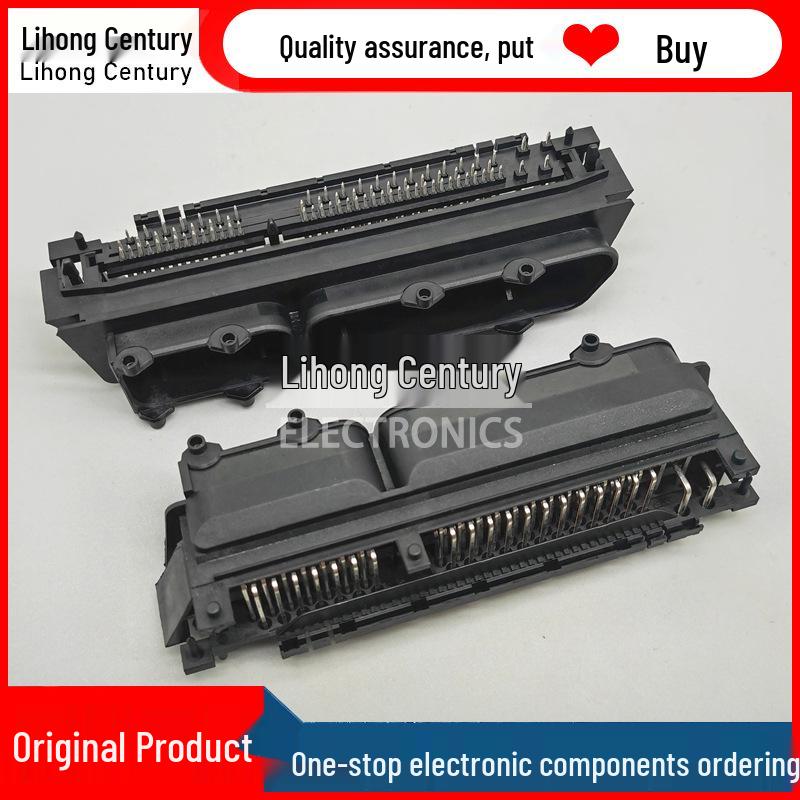 TE/Tyco Автомобильный ECU 80-контактный угловой разъем-гнездо