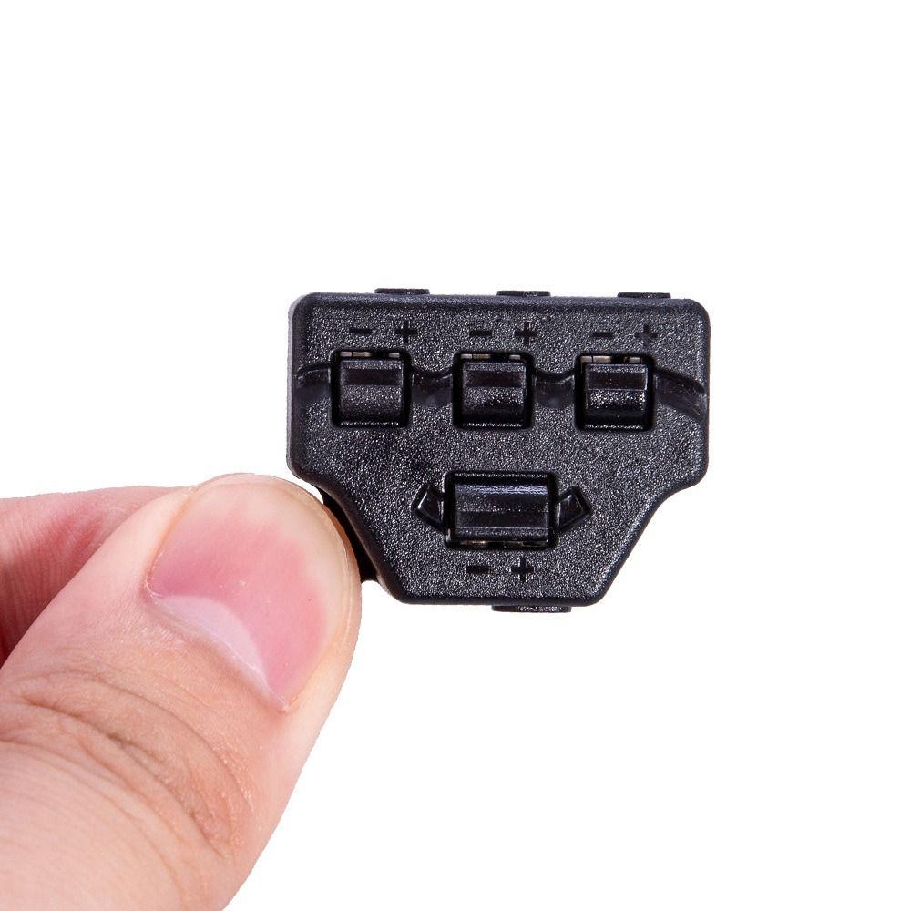 1Pcs PA Railway Train Port Sharing Box LED Light Shunt Connector  for Railway Miniature Lighting