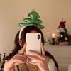 Рождественское украшение Рождественская елка Повязка на голову Милые мультяшные оленьи рога Повязка для волос Декор для фестивальной вечеринки Аксессуары для волос Подарок