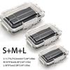 Durable ABS Camping Box Transparent Shockproof Sealed Storage Box Professional Equipment Dry Box Waterproof Toolbox
