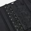 Palace Style Women Underbust Corset Adjustable Back Strap Floral Bustier Jacquard Design Body Shaping Girdle Cosplay Party Streetwear