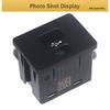 Reamocea 1x Black Plastic Car USB Carplay Box Hub Cover Moulding Fit For Ford Interface Module Sync3 Multi-media No inner Units