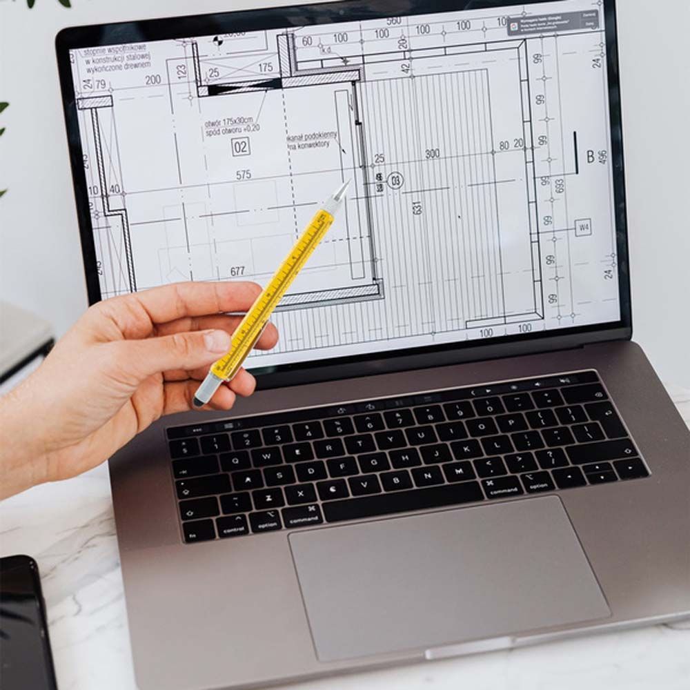 Gadget Pen Tool Level Meter Ballpoint Pen Cross Screwdriver Flat-blade Screwdriver Capaciative pen