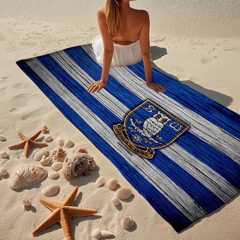 1PC Owl Symbol Wednesday Beach Towel - Soft, Absorbent Microfiber, Lightweight, Ideal for The Beach, Parties, Travel, Camping fan gifts