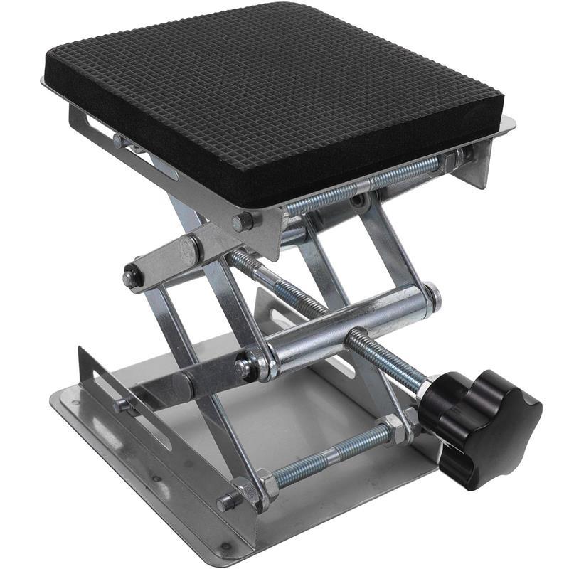 Stainless Steel Scissor Jack Platform Lab Support Lift Table Adjustable Height Laboratory Workbench Car Repair Tool Lifting