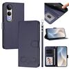 Happy Heart Pattern Magnetic Closure Vegan Leather Phone Case With Wrist Strap For vivo X200 FE