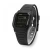 Casio W 800h 1bvdf  W 800h 1b  Цифровые квадратные спортивные часы Soldier для мужчин с полиуретановым ремешком