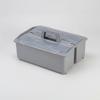 Cleaning Organizer with Handle Sturdy Utility Organizer Basket Plastic Basket with Handle Lightweight Container Compact