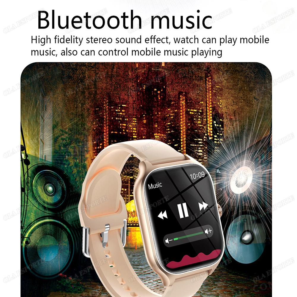 Новые Умные Часы 2,01'' HD Дисплей Bluetooth Звонки Монитор Здоровья Спортивный Режим GPS Трек Умные Часы Мужские Женские Для Android IOS HT30