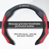 38cm Universal Leather Steering Wheel Cover Anti-Skid Wear-Resistant All Season Car Accessory Steering Wheels & Accessories