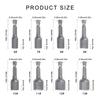6-13mm Socket Magnetic Nut Screwdriver 1/4in Hex Electric Drill Bit Magnetic Nut Driver Socket Hexagonal Socket Head