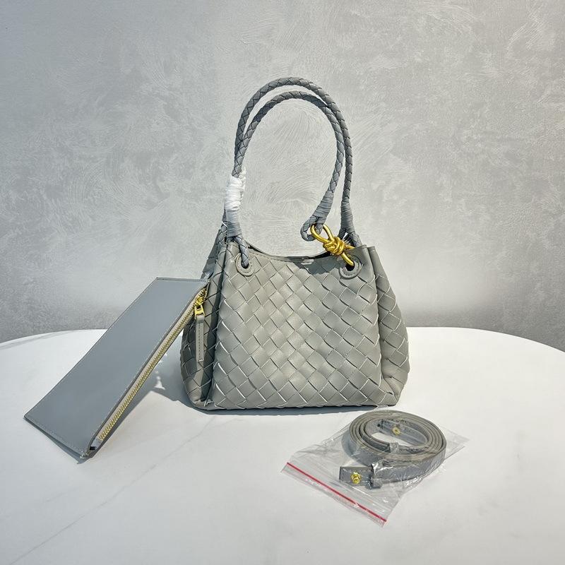 2025 Новая женская кожаная сумка модная классическая плетеная сумка бабочка пряжка парашютная сумка через плечо