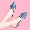 Women's 2025 Summer Versatile Chunky Low Heel Loafer Slippers