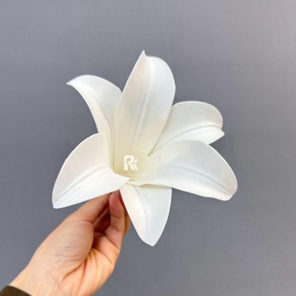 5pcs Elegant Hanging Flower Head Realistic Fake Flowers Artificial EVA Flower  Engagement Ceremony