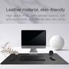 MIIIW Leather Desk Pad Protector SuperLarge Mouses Pad Laptop Desk Pad Waterproof Office Desk Mat