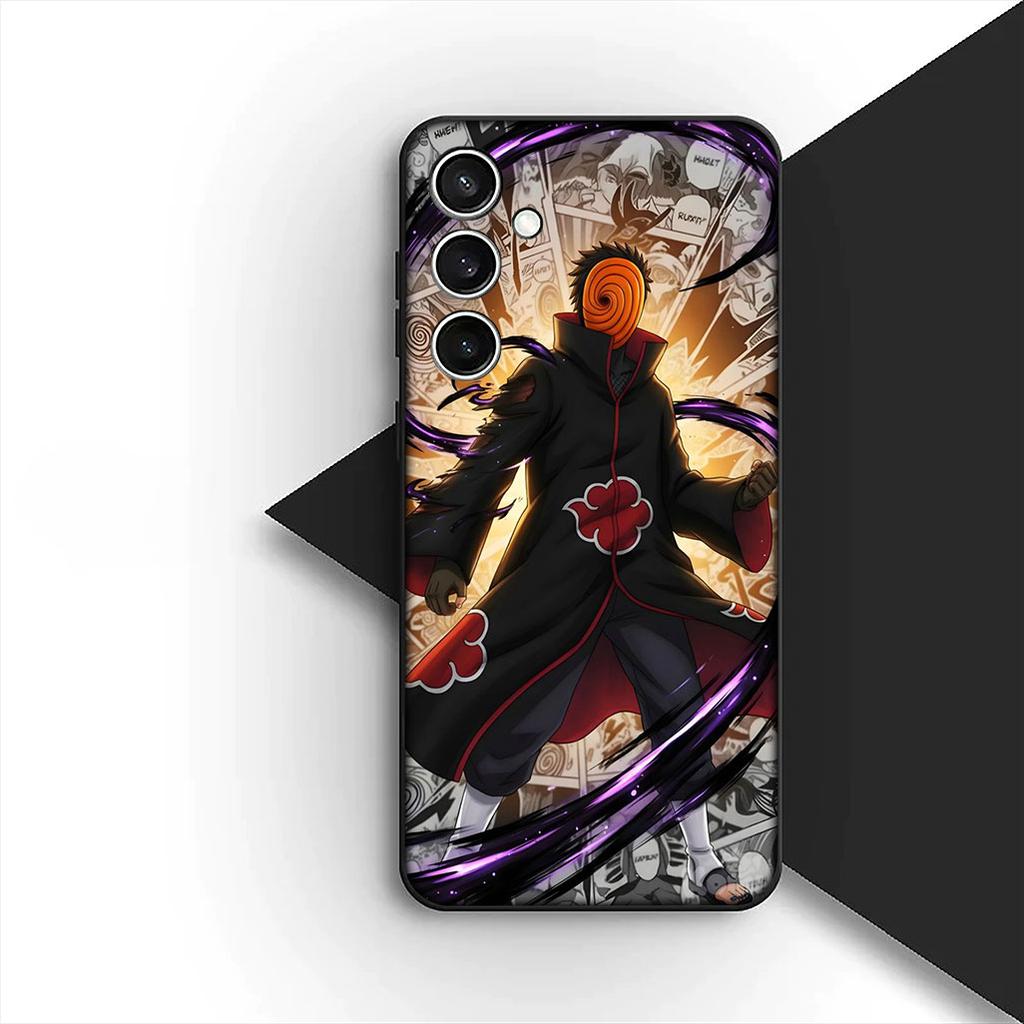 Cover for Samsung Galaxy S20 S22 S21 FE Ultra Plus A07 A17 A15 A16 A25 A57 A37 Phone Case Tobi Narutos Uchiha Obito Itachi