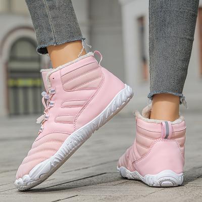 Новые зимние мужские и женские водонепроницаемые хлопковые ботинки из зонтичной ткани, зимние ботинки, теплые мужские ботинки, утолщенные хлопковые ботинки, легкие женские ботинки