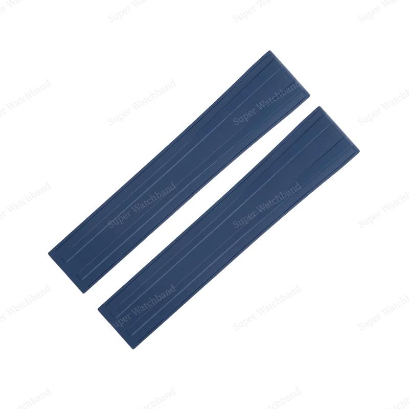 Мягкий браслет из фторкаучука FKM для Mido Multiport TV M049 526 M005 430 431 930 M025.407 Ремешок 18/19/20/21/22 мм Быстросъемный