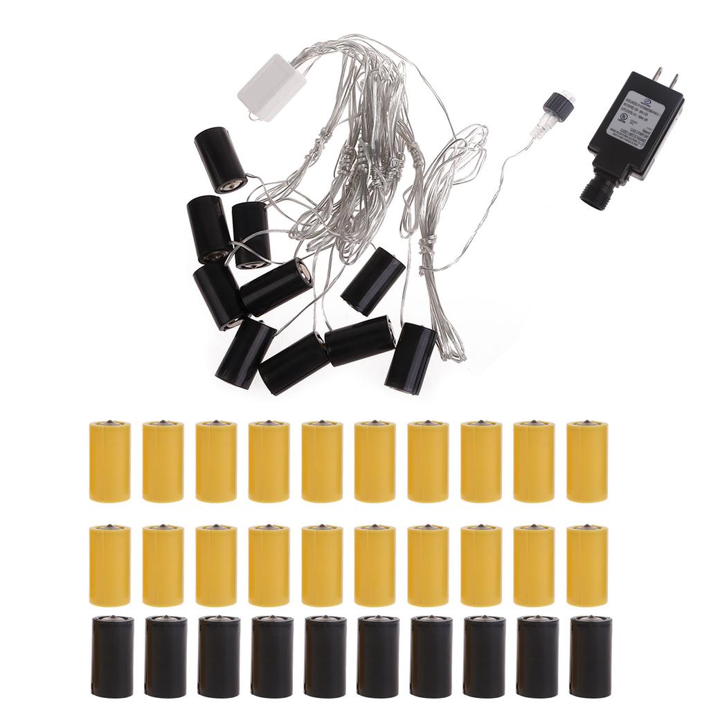 Блоки питания LR14 C, адаптер питания для светодиодной лампы/водонагревателя/газовой плиты, замена батарей LR14 C