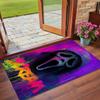 Crystal Velvet Rug Soft Non Slip Indoor Floor Mat Home DecorScream Ghostface