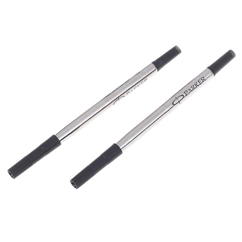 1Pc Exquisite Portable Rollerball Pen Refill Black/Blue Ink Medium Nib Universal Parker Quink Roller Ball