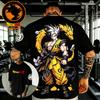 Летняя ретро-футболка Dragon Ball для фитнеса, подходит как мужчинам, так и женщинам
