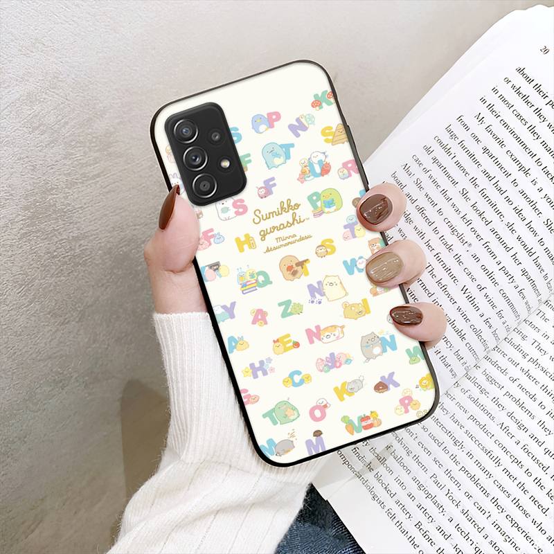 Милый чехол для телефона Sumikko Gurashi для Samsung Galaxy A02 A12 A21 A22 A32 A41 A42 A51 A71 A72