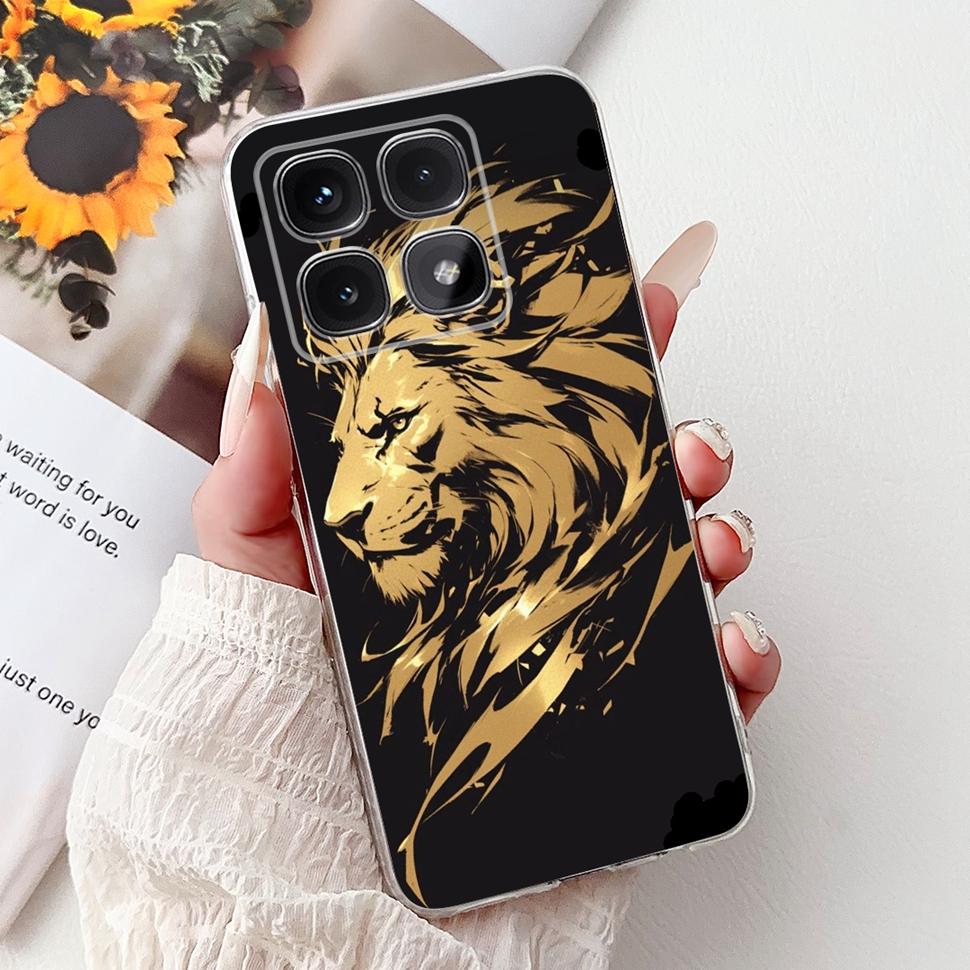 Для Xiaomi 14T Pro 5G Чехол Силиконовый Мягкий ТПУ Fundas Модный Чехол с Буквой для Xiaomi Mi14T14T 14 T Pro Чехлы Coque