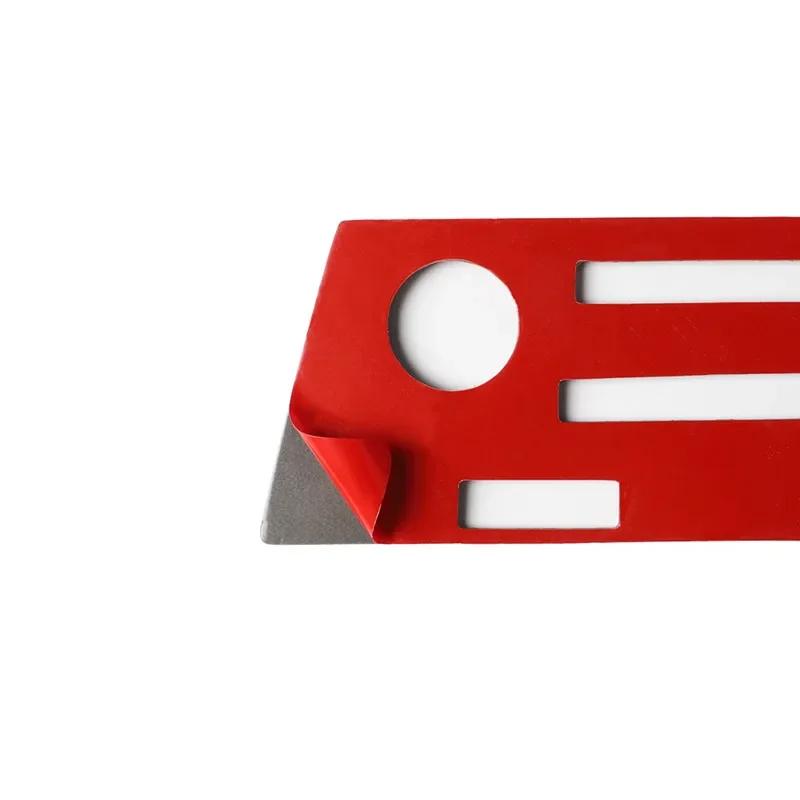 Fits for Lexus RX300 270 200T 450H 2016-19 Car Accessories Carbon Fiber CD Panel Decorative Cover Trim Auto Interior Car Sticker