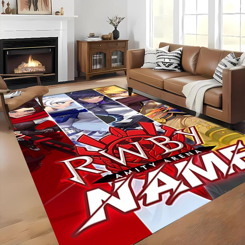 Custom personalization RWBY Volume Area Rug - Perfect For Kitchen, Bathroom,Laundry Room Decor Large Size Available,Gift All Seasons