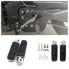 Передние и задние подножки для мотоцикла Yamaha XJ6 FZ6 MT09 MT07 FZ8 FZ1 FZ400 FZ600 XJ600 XJ900 TDM850 T Черный