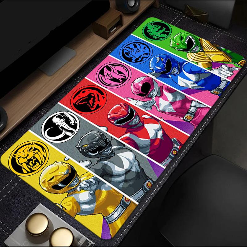 Rangers Team-up Mouse Pad, Rubber Base, Mouse Pad for Gamers and Office Use, Gaming Desk , Easy To Clean Mat Christmas fan gifts