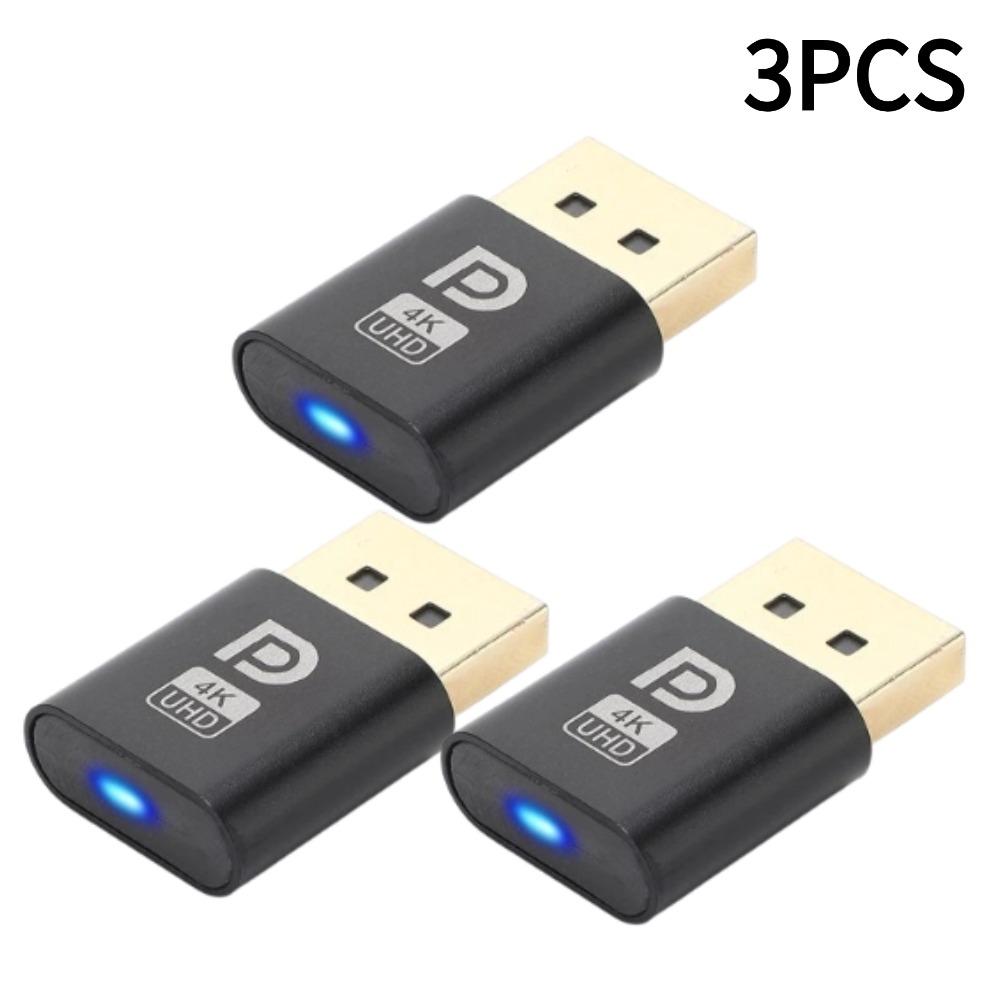 1/3/5 шт. DP-адаптер виртуального дисплея 4K HDMI-заглушка DP VGA DVI Mini DP-эмулятор дисплея для ПК, аксессуары для настольных компьютеров